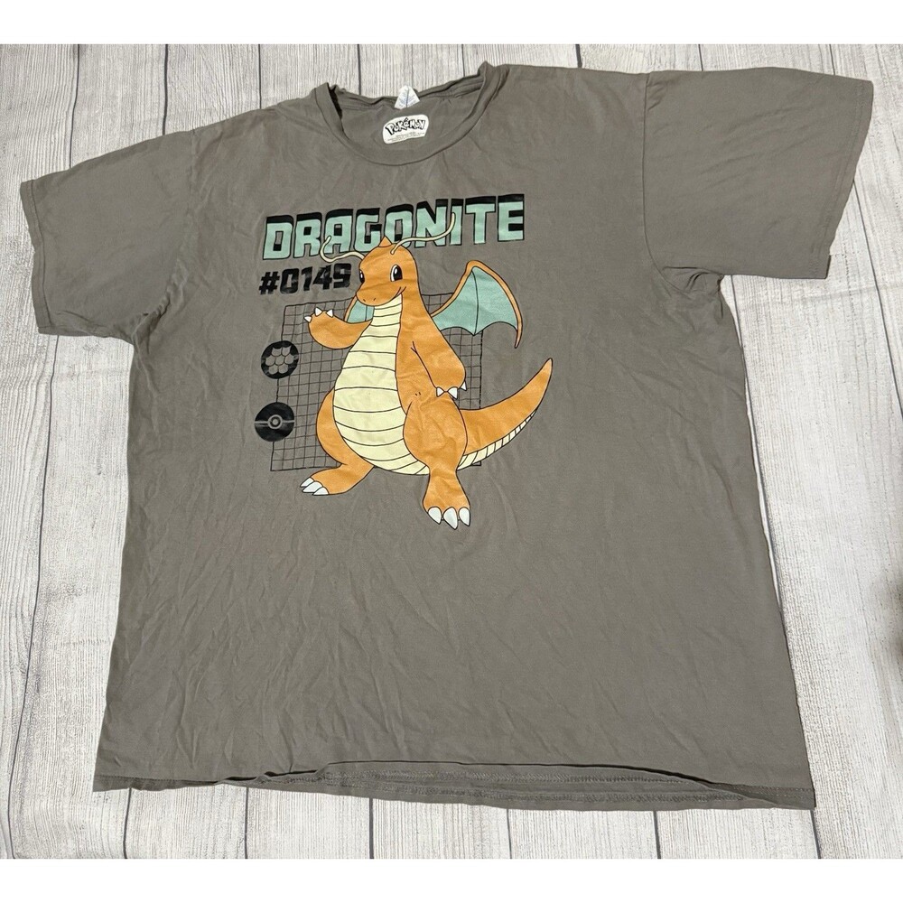 Pokemon Amazon Graphic T Shirt Club Exclusive Dragonite 0149 Size XL HTF Rare